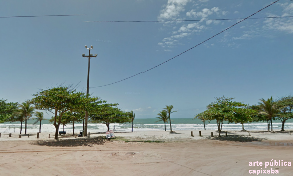 Esculturas na Praia da Sereia